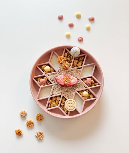 Slow Feeder Dog Bowl (Coral)