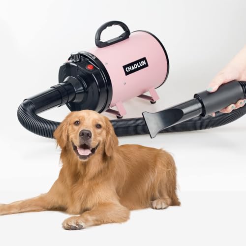 Dog Dryer for Pet Grooming (Pink)