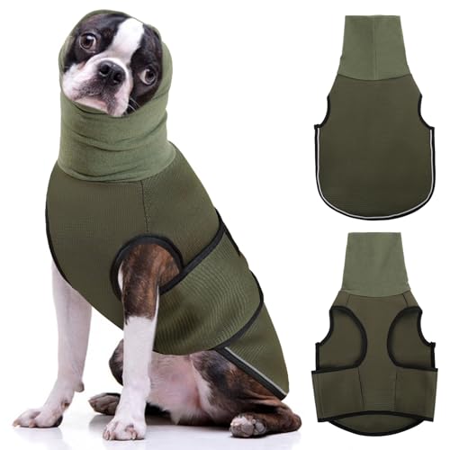 Dog Anxiety Vest (ArmyGreen / Medium)