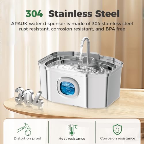 Cat Water Fountain Stainless Steel