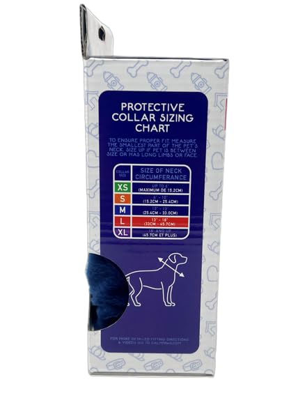 Calm Paws Protective Inflatable Collar Large w (Large)