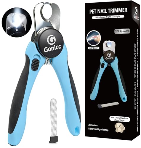 LED Pet Nail Clippers for Dogs & Cats (LED Dogs & Cats Nail Clippers)