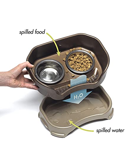 Neater Feeder Deluxe Mess (Cat + Standard Bowl / Bronze)
