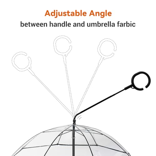 Dog Umbrella for Small Breeds (C Handle (Chain))