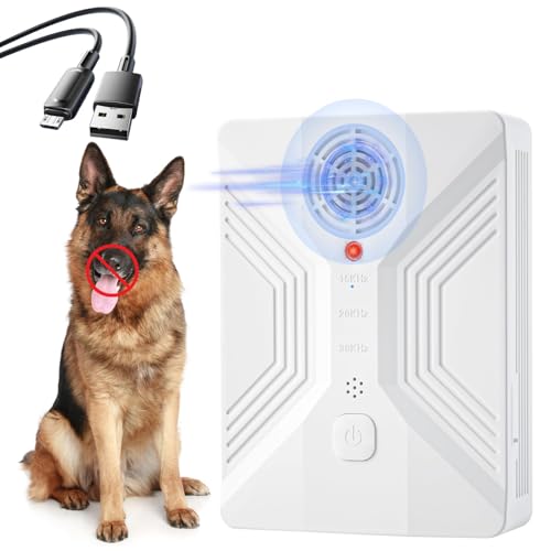 Ultrasonic Anti Barking Device (White)