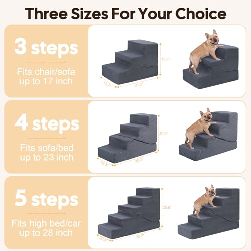 Dog Ramp for Bed Couch (15.7 X 28.3 X 20.4 In)