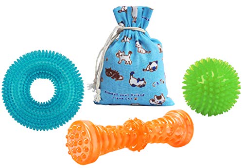 3 Pack Dog Squeaky Toys for Medium (large set)