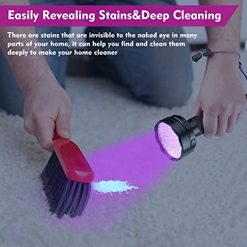 100 LED UV Blacklight Flashlight (100 LED)