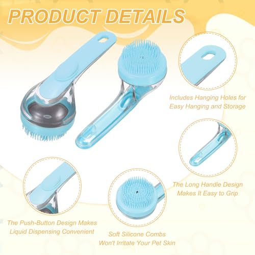 Pet Bath Brush (Blue)