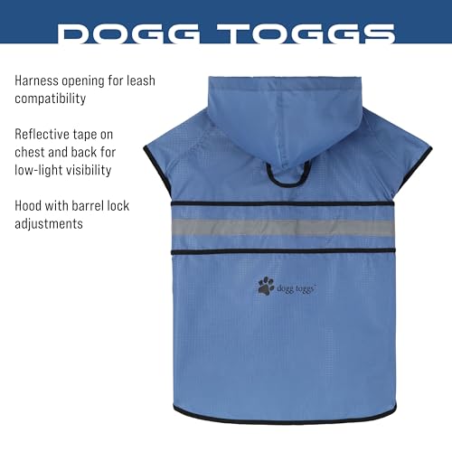 Dogg Toggs Raincoat (Blue / Small)