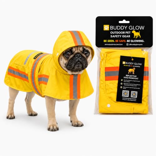 Waterproof Dog Raincoat with Two (Small)
