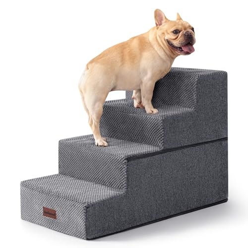 Dog Steps for Bed or Couch (Grey)