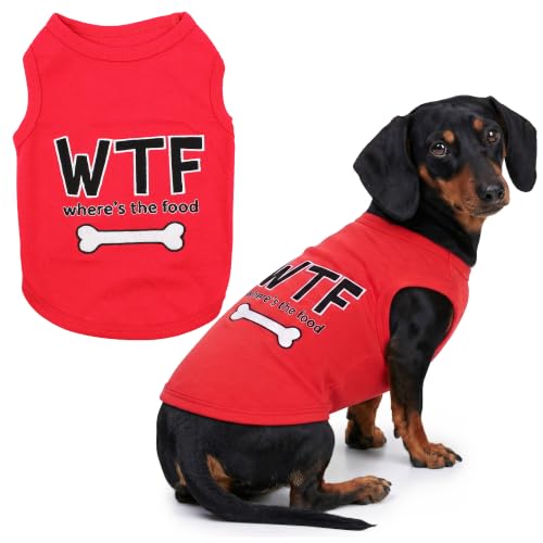 Dog Shirt 100% Cotton Shirts for Large Dogs (XL(18-25lbs))