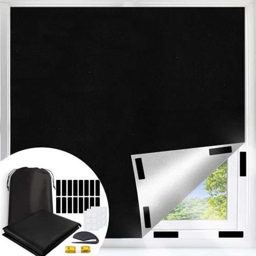 100% Portable Blackout Curtains (157in X 57in)