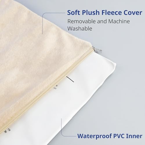 Cat Heating Pad (Khaki / 17.7"L x 15.7"W x 0.4"Th)