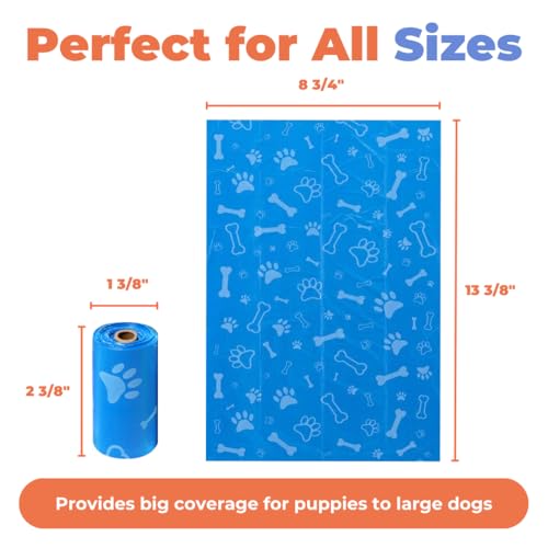 Poop Bags for Dogs (Assorted Colors / 150 Bags)