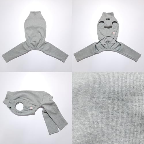 D Doggy Star Italian Greyhound Clothes High (XL / COORDI GREY)