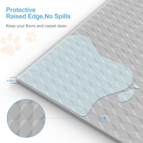 Pee Pad Holder for Dogs (34" x 28" / Light Grey)