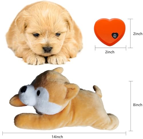Dog Heartbeat Toy for Anxiety Relief