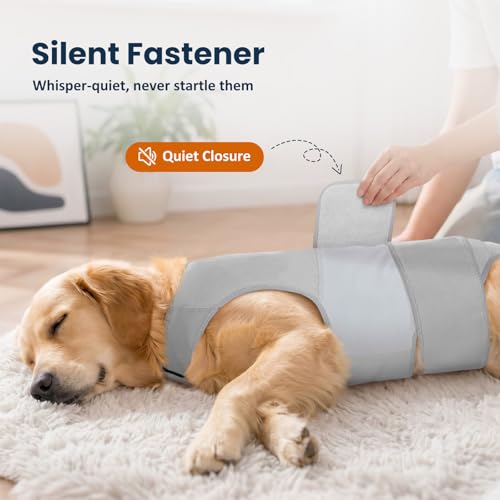 Dog Anxiety Relief Calming Vest (Grey / XXL)