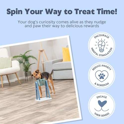 Turn Around Mad Scientist Dog Activity Interactive Toy (Turn Around / Level 2)