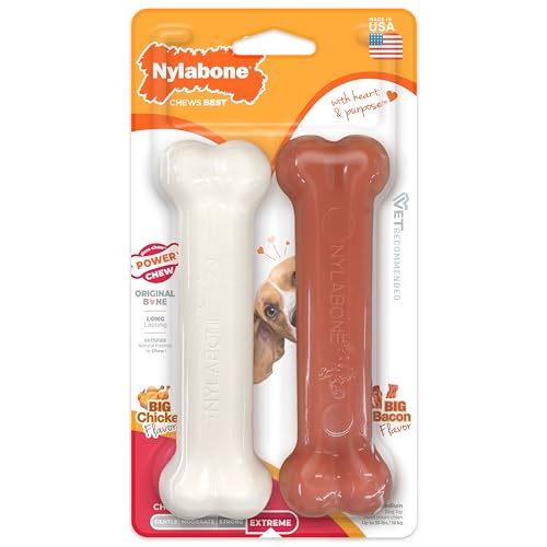 Power Chew Original Bone Dog Chew Toys (Medium)