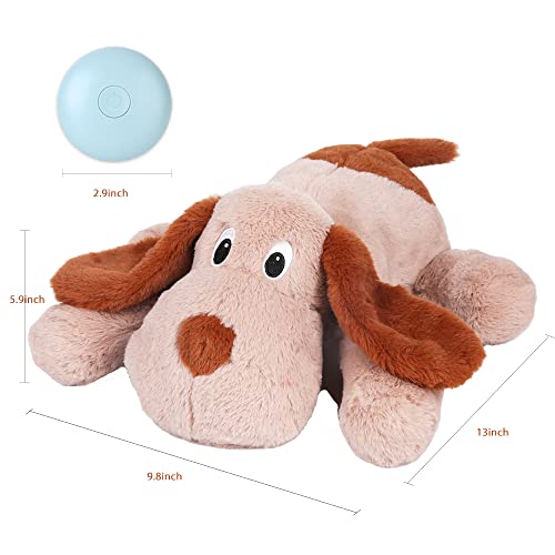 Puppy Heartbeat Toy (Brown)