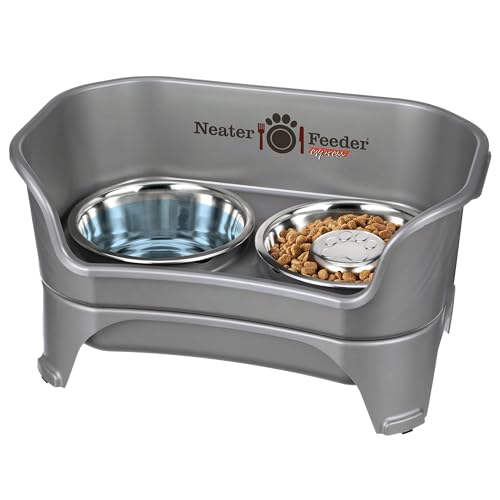 Express Model w (Medium to Large w/ Metal Slow Feed Bowl / Gunmetal Grey)