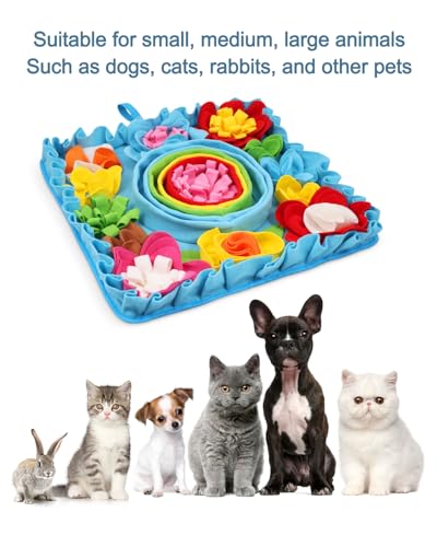 Upgraded Snuffle Mat for Dogs (Blue)