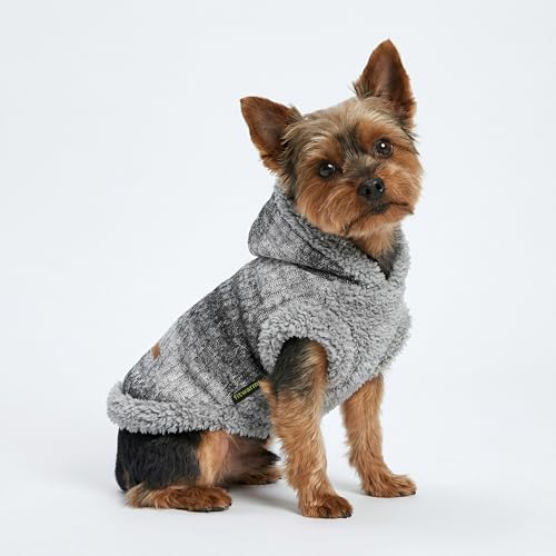 Fuzzy Dog Sweater (XX-Large / Heather Grey)