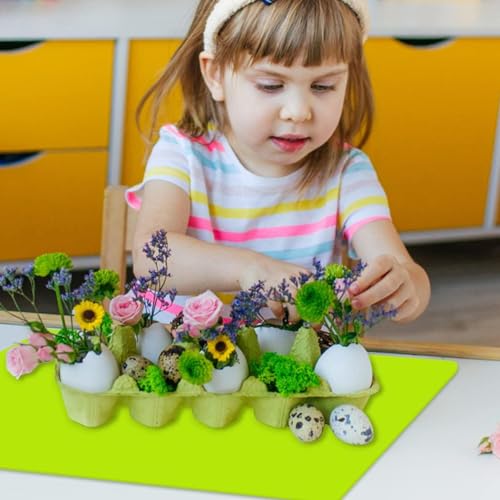 Extra Large Silicone Table Mat (02-green / 23.6"L x 15.7"W)
