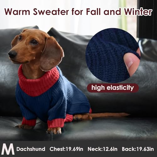 Dog Sweater XL (X-Large (Chest 24.5") / NavyBlue)