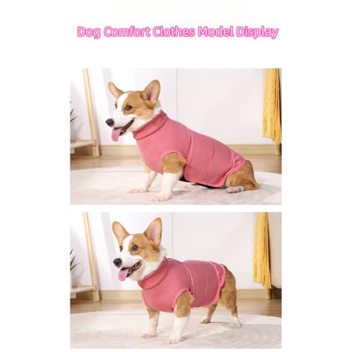 Dog Anxiety Calming Thunder Vest (Pink / X-Large)