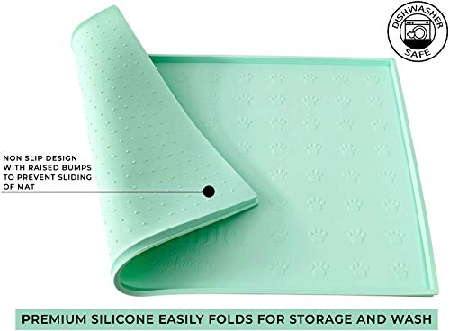 Food Mat Feeding Tray (Cool Mint)
