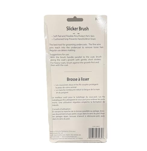 Small Slicker Brush for Dogs and Cats (Small / Slicker Brush for Small Dogs and Cats)