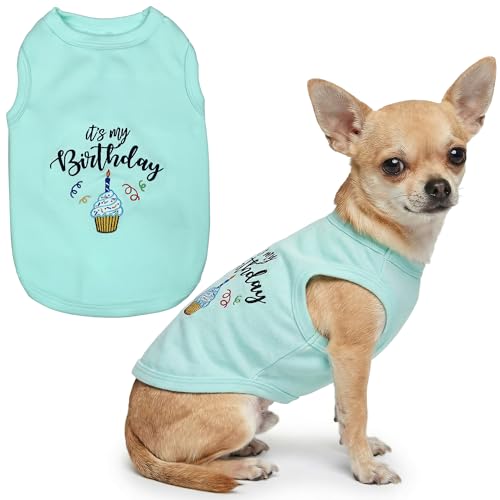 Dog Shirt 100% Cotton Shirts for Small Dogs (S)