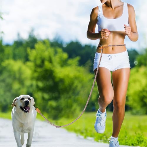 Hands Free Dog Leash (Brown Check / 7FT Hands Free)