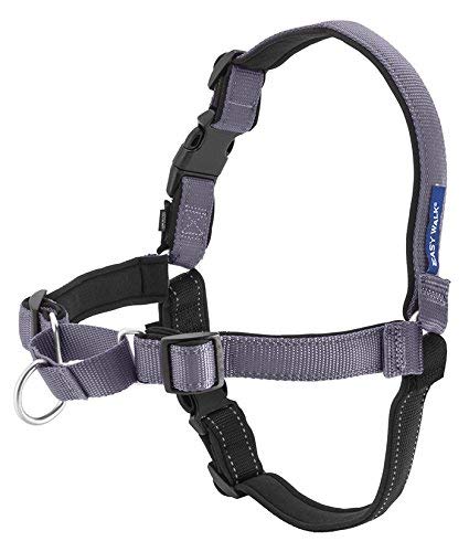 Easy Walk Deluxe Dog Harness (Large / Steel)