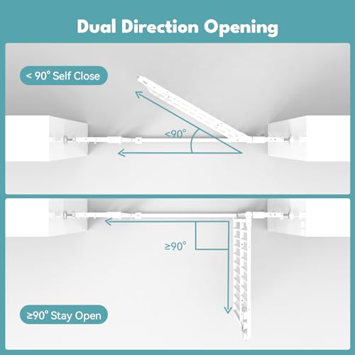 55.1" Extra Tall Pet Gate (White - S / 55.1" Tall, 29.9-44.4" Wide)