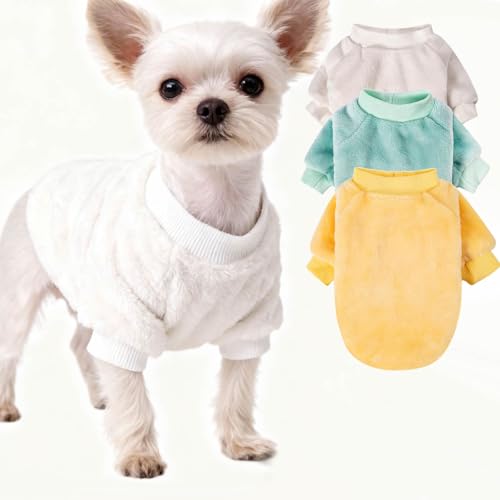 Dog Sweater 3 (Cream,Green,Yellow / XX-Small)