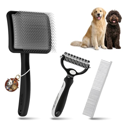 Large Dog 3 in 1 Grooming Kit (Black)