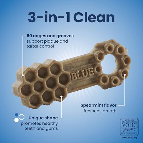 Large Dental Chews Bundle (1.38 Pound (Pack of 4))