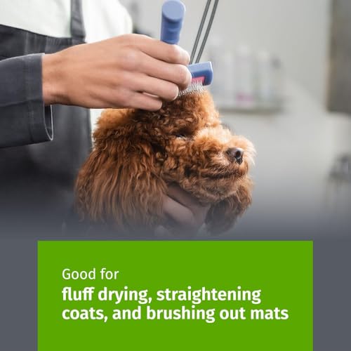 Tuffer Than Tangles Slicker Brush for Dog Grooming with Long (Medium Size Regular Pins)