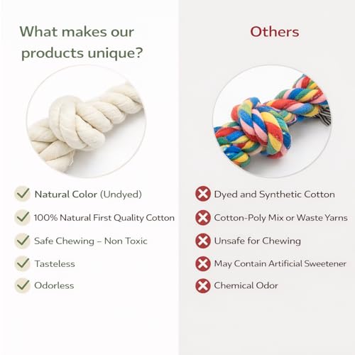 Dog Rope Toys for Large (5 Knots)