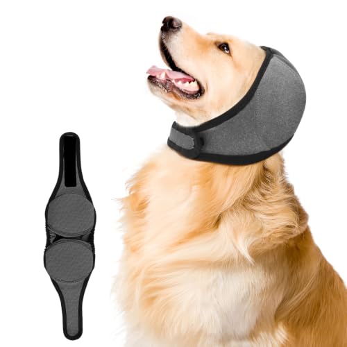 Upgraded Dog Ear Muffs for Noise Protection & Bath