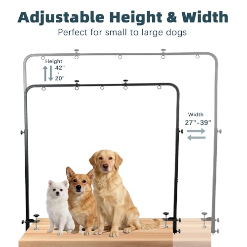 Dog Grooming Table Arm with Clamps