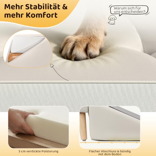 Dog Ramp for Couch (Beige)
