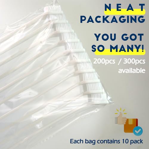 200 Pcs Dog Toothbrush Cat Tooth Brushes Bulk (200 pcs)