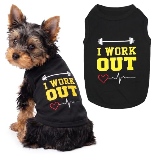 Dog Shirt 100% Cotton Shirts for Small Dogs (XS(3-5lbs))
