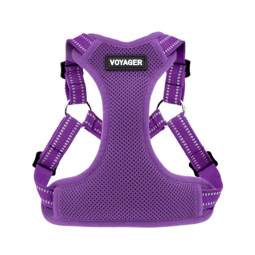 Voyager Step in Flex Adjustable Dog Harness (Harness (Purple) / XS)